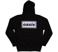 Rock Off officially licensed products Oasis Decca Band Logo Pullover Hoodie XL Black