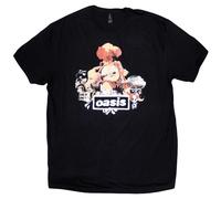 Oasis T Shirt Dig Out Your Soul Atomic Collage Official Licensed Men Tee Live 25
