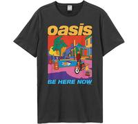 Oasis Unisex T-Shirt Be Here Now Colour Vintage Charcoal (M)