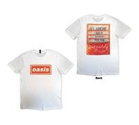 Rock Off officially licensed products Oasis Definitely Maybe AAA Pass T Shirt M White
