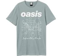 Oasis Unisex T-Shirt Definitely Maybe Vintage Strange Blue (2XL)