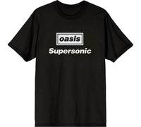 Rock Off officially licensed products Oasis Supersonic Title T Shirt XL Black