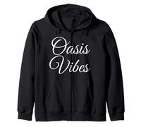 Oasis Vibes Zip Hoodie