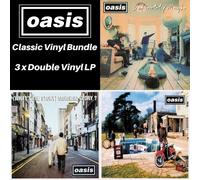 Oasis Vinyl Bundle 3 x Double LP Definitely Maybe Morning Glory Be Here Now