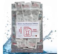 Oasis Water Purification Tablets Each Tablet Treats 20 Litres of Suspect Water (100 Tablets)