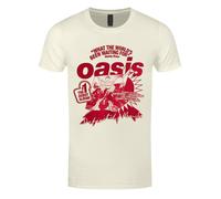 Oasis What The World's Been Waiting For Men's Cream T-Shirt