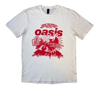 (XXL, Beige) Oasis What The Worlds Been Waiting For T Shirt