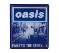 Oasis What's The Story Album Artwork Badge