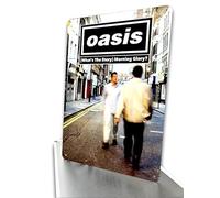 Oasis What's The Story Morning Glory Metal Wall Sign, Oasis lover gift idea