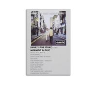 Oasis What's The Story Morning Glory Poster - Music Album Figure - Home & Living Room Decor - 16x24 inch Canvas Print