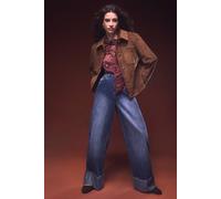 Oasis Whipstitch Sleeve Pocket Detail Suedette Jacket In Tan tan 8