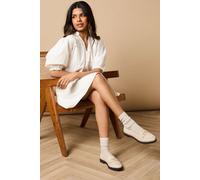 Oasis Beech Faux Leather Penny Loafers In Beige beige 4