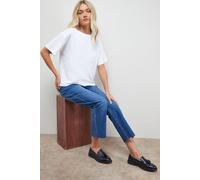 Oasis Women's Bunny Real Leather Brogue Detail Tassel Loafers in Black | Size: 5 Oasis Black 5