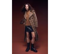 Oasis Women's Check Relaxed Coat | Size: 8 Oasis Multicolor 8