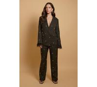 Oasis Women's Embellished Trouser in Black | Size: 14 Oasis Black 14