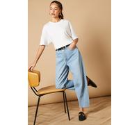 Oasis Women's Emmeline Faux Suede T Bar Mary Jane Closed Toe Footbed Mules in Natural Black | Size: 6 Oasis Natural Black 6