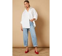 Oasis Women's Enrya Faux Suede Slingback Low Block Heel Shoes in Red | Size: 3 Oasis Red 3