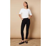 Oasis Women's Jade Mid Rise Skinny Jeans in Black | Size: 14 Oasis Black 14