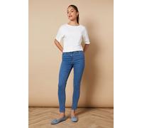 Oasis Women's Jade Mid Rise Skinny Jeans in Mid Wash | Size: 14 Oasis Mid Wash 14