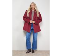 Oasis Women's Relaxed Blazer Coat in Berry | Size: 12 Oasis Berry 12