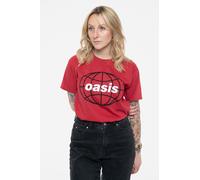 Oasis World Tour South America 1998 T-Shirt in Red | Size: Medium Oasis Red M