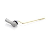 OasisFlow Side Mount Toilet Handle Replacement Kit, Compatible with American Standard/Mansfield/Gerber Toilet, Universal Brass Toilet Tank Flusher Lever, Brushed Nickel