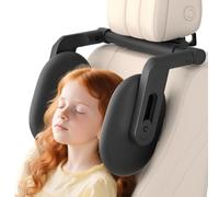 Oasser Car Seat Headrest Pillow, Detachable and Adjustable 360° Rotation Double Sided Support Head and Support for Adult and Kids A13