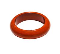 oasymala Natural Crystal Healing Agate Stone Ring Meditation Accessory for Men or Women (Red Jasper)