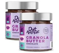 Oat Avenue Granola Butter - Chocolate Vegan Spread - Protein Spread - Nut Free Peanut Butter Alternative - Gluten Free, Dairy Free, School Safe & Top 14 Allergen Free