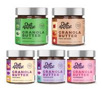 Oat Avenue Granola Butter Vegan Nut Free Peanut Butter Alternative - 5pk | Spread it, swirl it, blend it or bake with it - the versatile oat spread for every breakfast and snack