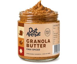 Oat Avenue Granola Butter Vegan Nut Free Peanut Butter Alternative | Spread it, swirl it, blend it or bake with it - the versatile oat spread for every breakfast and snack