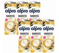 Oat Barista Plant Based Long Life Vegan Milk 1L x 6 Compatible with Alpro Dairy-Free UHT Drink with Welari Thank You Card | (6 Pack)