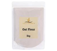 Oat Flour 1kg by Villa Nostrum, Vegan. Non-GMO, Low-Carb Oat Flour with Protein & Dietary Fiber, for Baking, Cooking & More