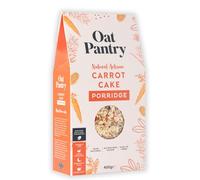 Oat Pantry Carrot Cake Porridge Oats, 400g (10 Servings) | 100% Natural, Gluten Free, High in Fibre, Vegan, No Refined Sugar | Made in UK
