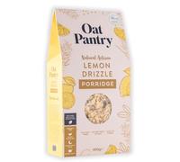 Oat Pantry Lemon Drizzle Porridge Oats, 400g (10 Servings) | 100% Natural, Gluten Free, High in Fibre, Vegan, No Refined Sugar | Made in UK