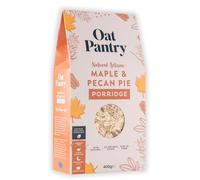 Oat Pantry Maple & Pecan Pie Porridge Oats, 400g (10 Servings) | 100% Natural, Gluten Free, High in Fibre, Vegan, No Refined Sugar | Made in UK
