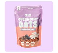 Oatco Protein Overnight Oats, Choco Boost, Single Serve, Just Add Milk, 18g Protein, High Fibre