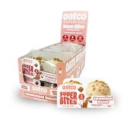 Oatco Superfuel Caramelised Biscuit Energy Balls, 34g per Ball, Natural Energy Snack, Biscoff and White Chocolate Flavour, Made with Irish Oats and Dates