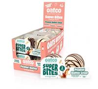 Oatco Superfuel Super Bites Energy Balls, Peanut Butter Crisp | Natural Energy Snack, Source of Fibre, Low Sugar | As Seen on Dragon's Den | Pre-Workout & On-The-Go Snack | 10 x 2-Packs (68g)