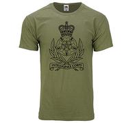 Oates & Son The Intelligence Corps T-Shirt 100% Cotton (EXL) Green