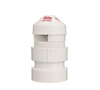 Oatey 39017 Sure-Vent Air Admittance Valve with 1-1/2-Inch by 2-Inch PVC Adapter Bulk Pack, 2-Inch,White