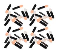 OATIPHO 100Pcs Mini Black Single Side Eyeshadow Applicator Sticks, Versatile Makeup Brush Applicators for Cosmetic Eyeshadow Application and On-The-Go Touch-Ups