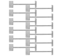 OATIPHO 100pcs Replaceable Steel Needle Tile Leveler Pin for Porcelain and Ceramic Tiles Smooth Operation for Home Renovations and Commercial Spaces