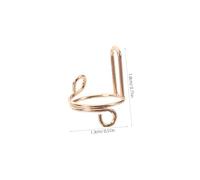 OATIPHO 10pcs Adjustable Hollow Nail Rings for Women Metal Finger Bands for Nails Reusable Detachable Gold Rings for Secure Fit and Stylish Decor