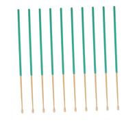 OATIPHO 10Pcs Bamboo Ear Cleaning Tools Practical Ear Spoons for Earwax Removal Portable and Easy to Clean for Daily Use Green