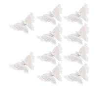 OATIPHO 10Pcs Butterfly Charms Hairpin Decorative Pendants DIY Ancient Style Hair Accessories for Unique Crafts for Valentine Day and Special Occasions