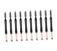 OATIPHO 10pcs Dual Head Brow Brush Eyebrow Makeup Brush Tool Girl Makeup Supplies