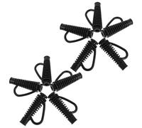 OATIPHO 10pcs Hair Dryer Cord Protector with Plastic Wire Bushing and Flexible Cord Boot Anti-tear Strain Relief Sleeve for Hair Dryer for Barbershop and Personal Grooming Spaces