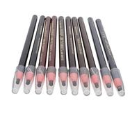 OATIPHO 10Pcs Peel-off Eyebrow Pencils Portable Soft Tear-off Brow Drawing Pens in Colors for Women Makeup Smooth Application Gift for Girlfriend and Mom