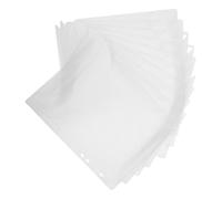 OATIPHO 10pcs Sheet Music Folder Plastic Sleeve A4 Standard Size Music Binder for Easy Organization and Protection and Documents for Concerts and Personal Practice